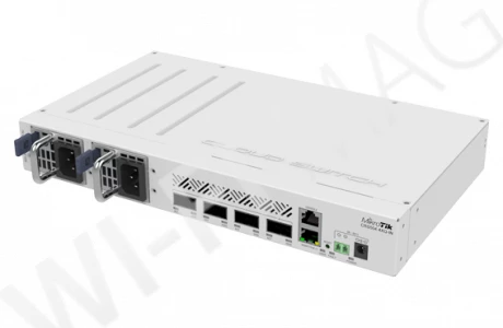 Mikrotik Cloud Router Switch CRS504-4XQ-IN, коммутатор с функциями маршрутизатора