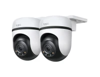 Видеонаблюдение TP-Link Tapo C510W (2-pack) комплект из 2-х уличных 3Мп поворотных с цветным ночным видением и ИК-подсветкой до 30 м Wi‑Fi-камер