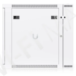 Ubiquiti 12U Rack Cabinet Glass Front Door Swing (700 мм) двухсекционный стоечный шкаф 12U с 2-мя вентиляторами и стеклянной дверцей