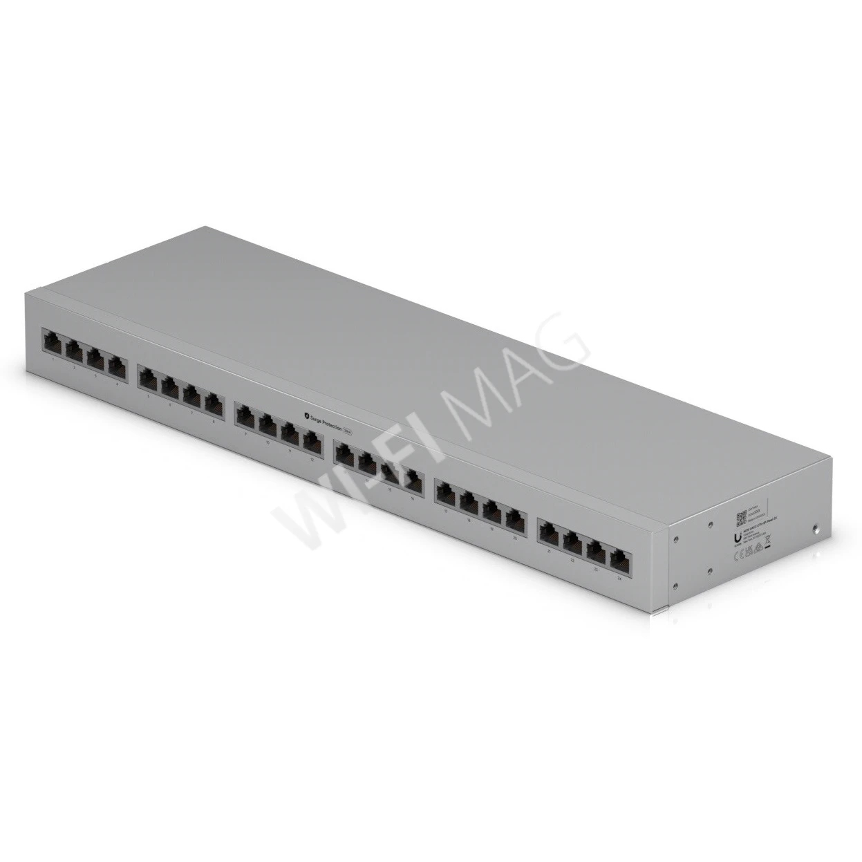 Ubiquiti Ethernet Surge Protection 24-Port Rack-Mount Panel, 24‑портовая панель грозозащиты для установки в стойку