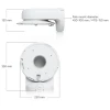Ubiquiti AI Multi Sensor 4 Camera Arm Mount White, белый кронштейн для крепления на стену/угол/столб камер UVC-AI-MS-4