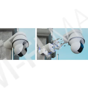 Ubiquiti AI PTZ Precision Corner Mount White, белый угловой кронштейн для камер UVC-AI-PTZ-Precision