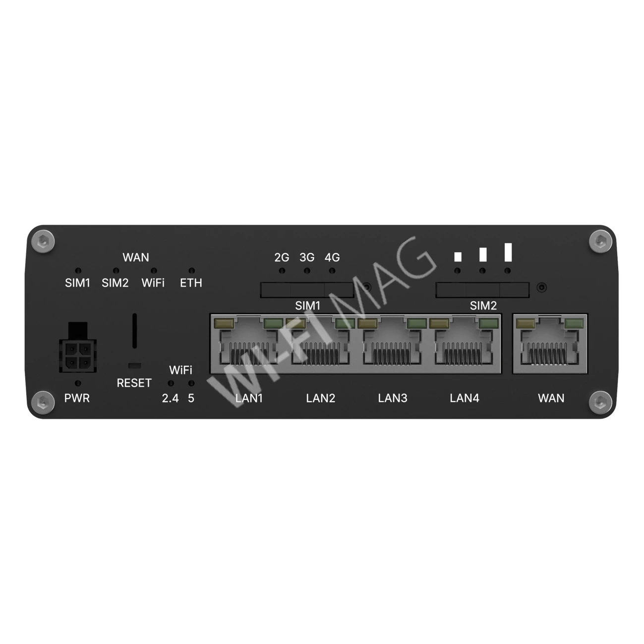 Teltonika RUTC40, двухдиапазонный промышленный маршрутизатор 4G Cat 4 Wi-Fi 6