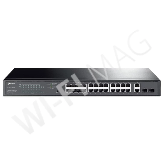 TP-Link TL-SG1428PE, 28‑портовый коммутатор с 24 портами PoE+