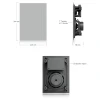 Ubiquiti In-Wall Speaker, встраиваемый в стену динамик