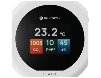 Mikrotik CLAIRÉ PM2.5+PM10 (IAQM-THC2PV-W) датчик/монитор качества воздуха белый