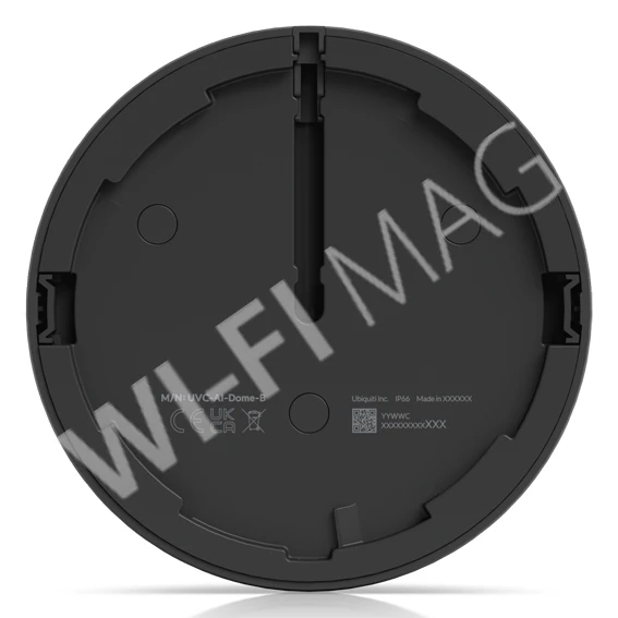 Ubiquiti UniFi AI Dome купольная IP-видеокамера черная антивандальная