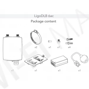 LigoWave Ligo DLB 6ac, уличная антенна панельная активная 6 ГГц