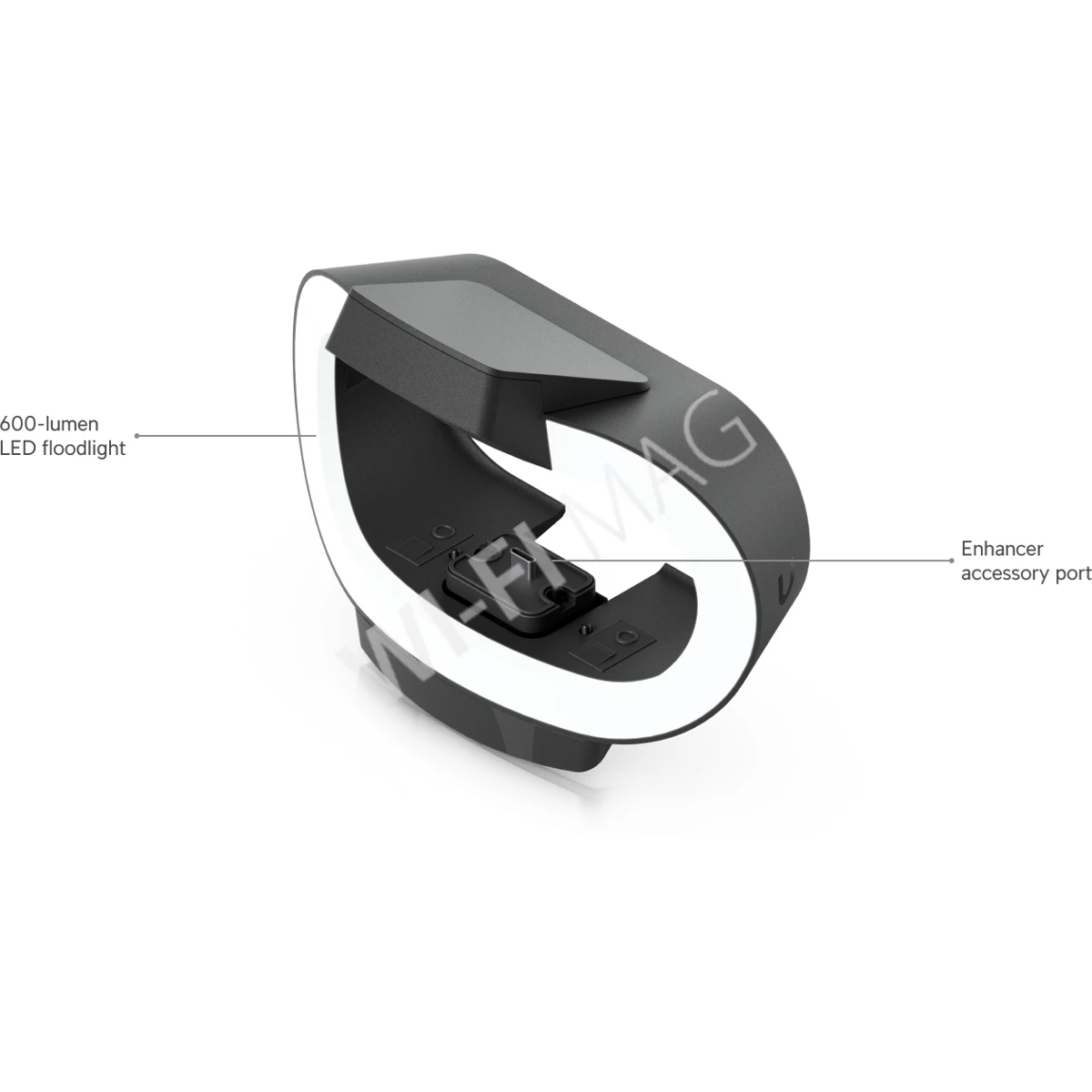 Ubiquiti G6 180 Enhancer Black, черный расширитель функционала для камеры UVC-G6-180 с прожектором, звуком и ИК-усилителем