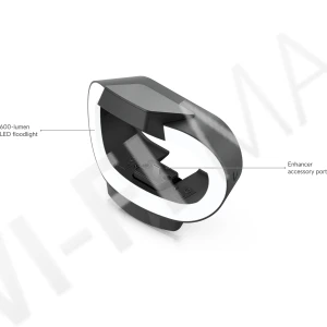 Ubiquiti G6 180 Enhancer Black, черный расширитель функционала для камеры UVC-G6-180 с прожектором, звуком и ИК-усилителем