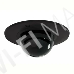 Ubiquiti UniFi G5 Dome Ultra Flush Mount Black, черное крепление с дымчатым куполом для скрытого монтажа камеры UVC-G5-Dome-Ultra в стену/потолок