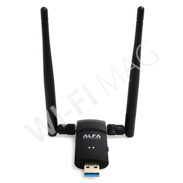 Alfa Network AWUS036ACU двухдиапазонный беспроводной USB 3.0 адаптер с внешней антенной 5dBi