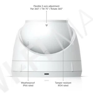 Ubiquiti UniFi Protect Network Video Recorder Instant Kit, комплект из 4-х камер UVC-G5-Turret-Ultra и видеорегистратора UNVR-Instant