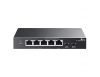 Неуправляемые коммутаторы с PoE TP-Link TL-SG1005P-PD, 5-портовый 1 Гбит/с (1 PoE-IN++, 4 PoE-OUT+) неуправляемый коммутатор