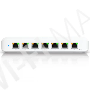 Ubiquiti UniFi Switch Ultra 60W (52W), управляемый с 7-ю портами PoE-OUT+ и 1-м PoE-IN++ коммутатор