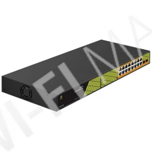 Conexpro GNT-P1018G6, с 16 PoE (1 Гбит/с) и 2 SFP портами неуправляемый коммутатор