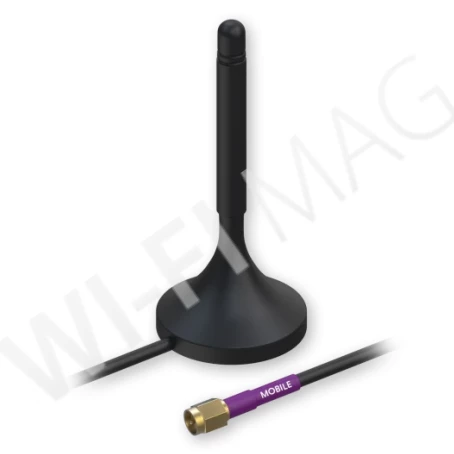 Teltonika 3G/4G LTE Antenna 1dBi SMA (PR1KS210) антенна всенаправленная пассивная с магнитным основанием и кабелем 3 м