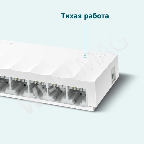TP-Link LS1008, LiteWave 8-портовый 10/100 Мбит/с неуправляемый коммутатор