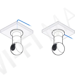 Ubiquiti G5 PTZ Surface Mount Black, черный кронштейн для поверхностного монтажа на потолок видеокамеры UVC-G5-PTZ-B