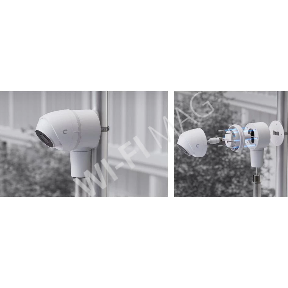 Ubiquiti UniFi Camera Compact Junction Box White, белая монтажная коробка для камер UVC-G5-Dome-Ultra и UVC-G5-Turret-Ultra
