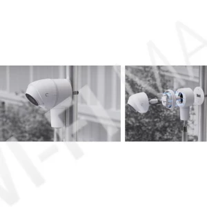Ubiquiti UniFi Camera Compact Junction Box White, белая монтажная коробка для камер UVC-G5-Dome-Ultra и UVC-G5-Turret-Ultra