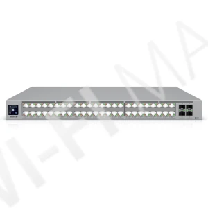 Ubiquiti UniFi Enterprise Campus 48 PoE Switch (2150 Вт) 52-портовый (4 SFP28, 48 PoE+++) Etherlighting коммутатор