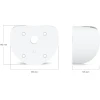 Ubiquiti AI PTZ Precision Corner Mount White, белый угловой кронштейн для камер UVC-AI-PTZ-Precision