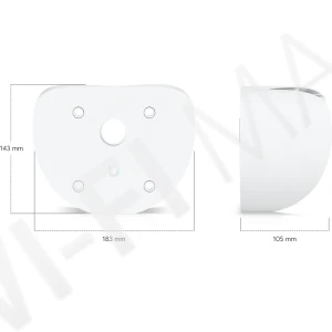 Ubiquiti AI PTZ Precision Corner Mount White, белый угловой кронштейн для камер UVC-AI-PTZ-Precision
