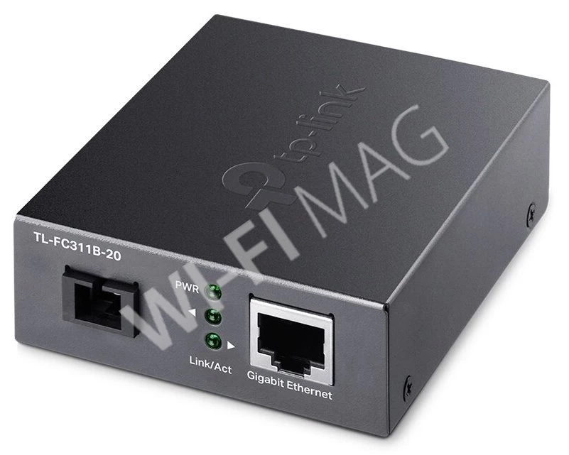 TP-Link TL-FC311B-20, гигабитный медиаконвертер WDM