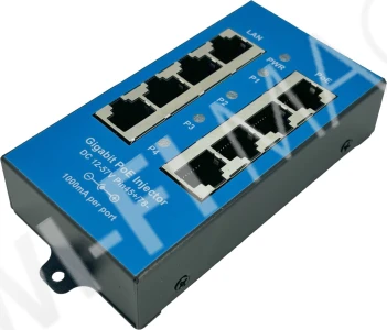 Conexpro POE-PAN4-GBM, 4-портовый гигабитный пассивный PoE-инжектор