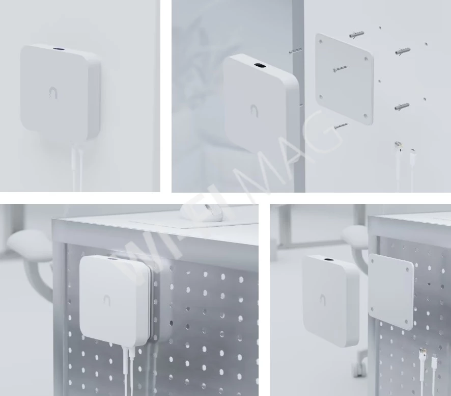 Ubiquiti Floating Mount 17cm, магнитное настенное крепление для Cloud Gateway Max, Cloud Gateway Ultra и Gateway Max
