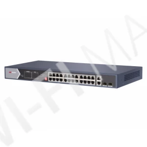 Hikvision DS-3E0528HP-E, неуправляемый коммутатор PoE