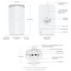 Ubiquiti UISP Wave Access Point Gen2, антенна панельная активная