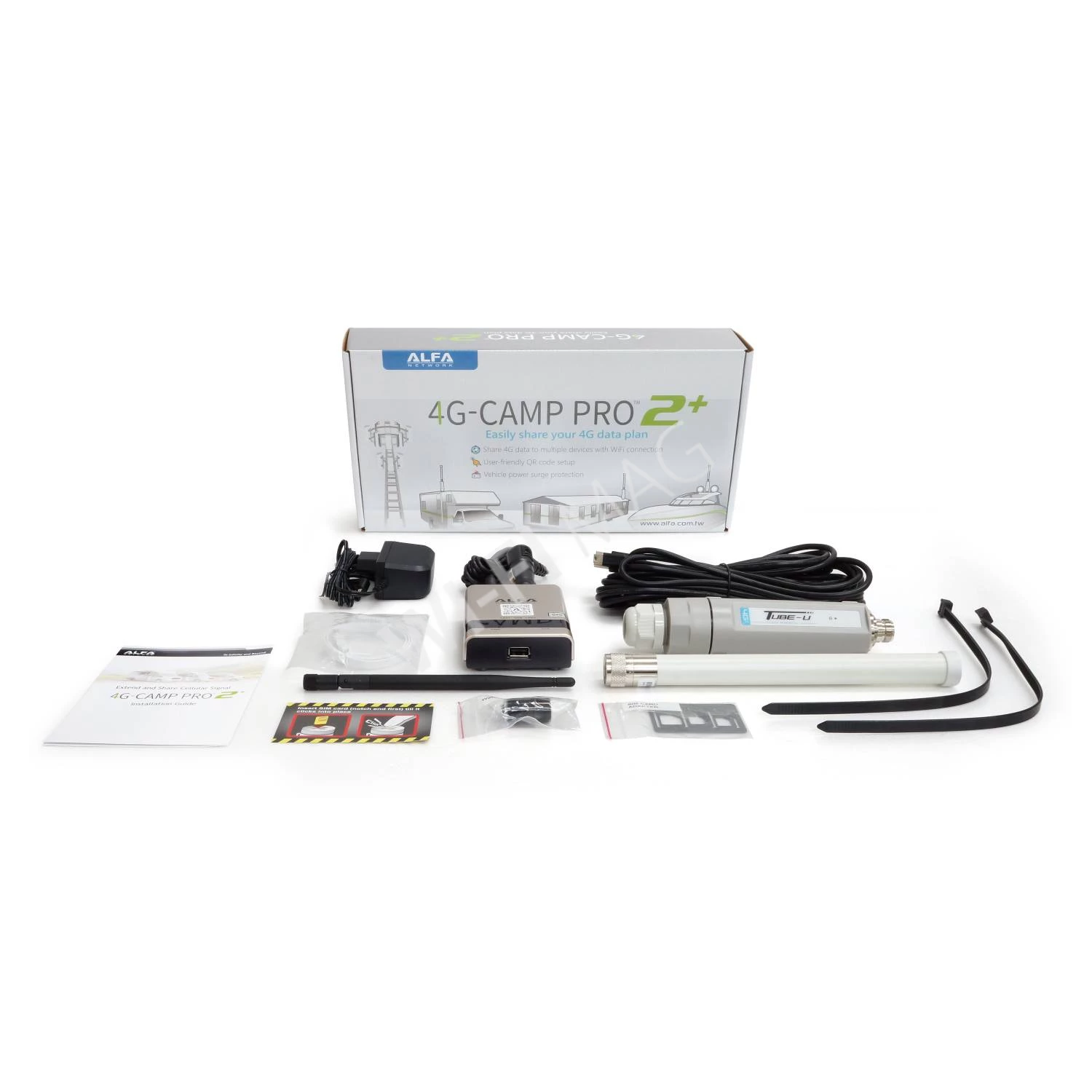 Alfa Network 4G Camp-Pro 2+ Global (4GCampPro2+GLOBAL) комплект оборудования