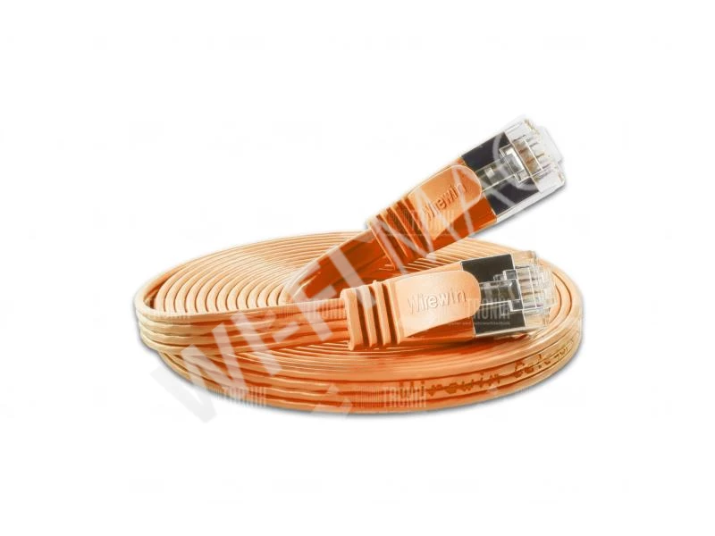 Кабель Wirewin SLIM STP Cat.6, 0.5 м оранжевый