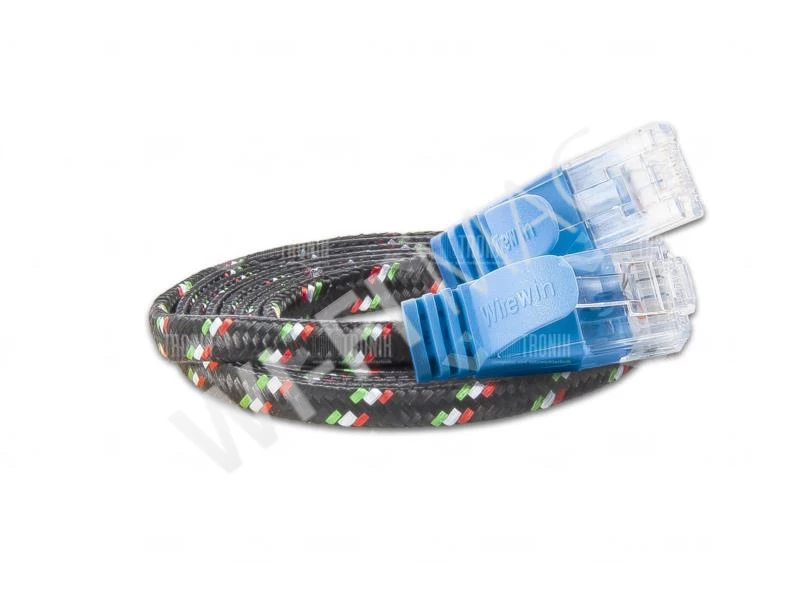 Кабель Wirewin SLIM TOUGH UTP Cat.6, 0.25 м голубой