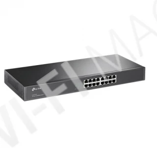 TP-Link TL-SF1016, 16-портовый (10/100 Мбит/с) неуправляемый коммутатор