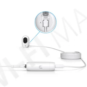 Ubiquiti UniFi Protect PoE to USB-C Adapter, адаптер PoE для G4 Instant и G4 Doorbell Pro