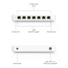 Ubiquiti UniFi Switch Ultra 60W (52W), управляемый с 7-ю портами PoE-OUT+ и 1-м PoE-IN++ коммутатор