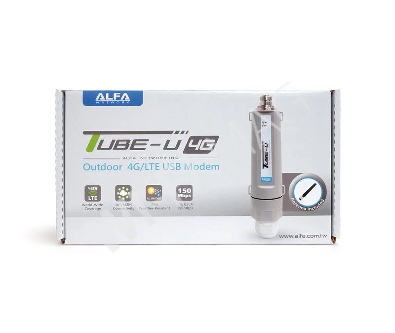 Alfa Network Tube-U4Gv2, 4G/3G уличный USB-модем