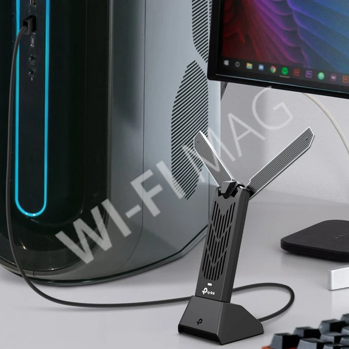 TP-Link Archer TBE400UH BE6500, трёхдиапазонный беспроводной Wi-Fi 7 USB-адаптер 3.0