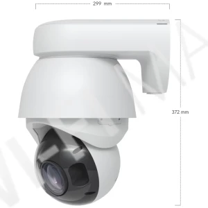 Ubiquiti UniFi AI PTZ Precision Camera White, 8 Мп уличная PoE++ с 31-кратным зумом и технологией LiDAR белая IP-видеокамера