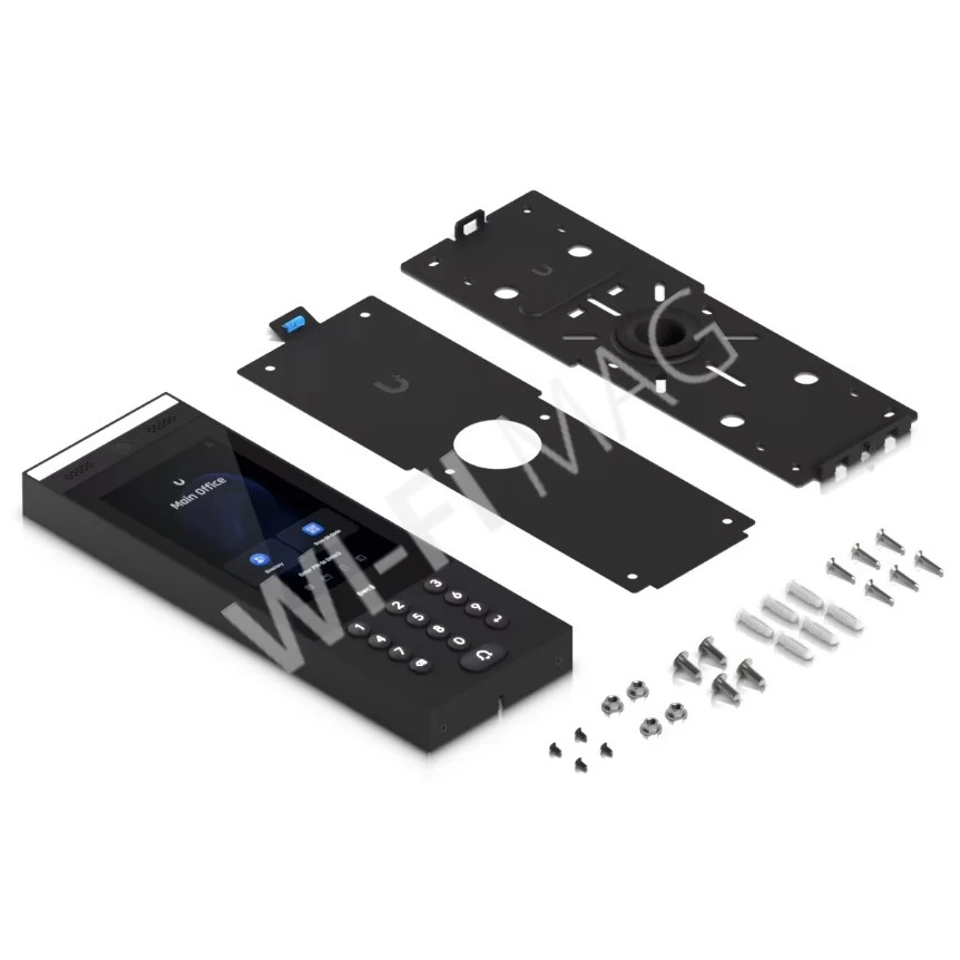 Ubiquiti UniFi Access Intercom, уличный видеодомофон с клавиатурой и двусторонним аудио