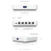Ubiquiti UniFi Cloud Gateway Max 512 GB, шлюз-концентратор UniFi с 5 Ethernet-портами 2,5 Гбит/с и сменным SSD на 512 ГБ