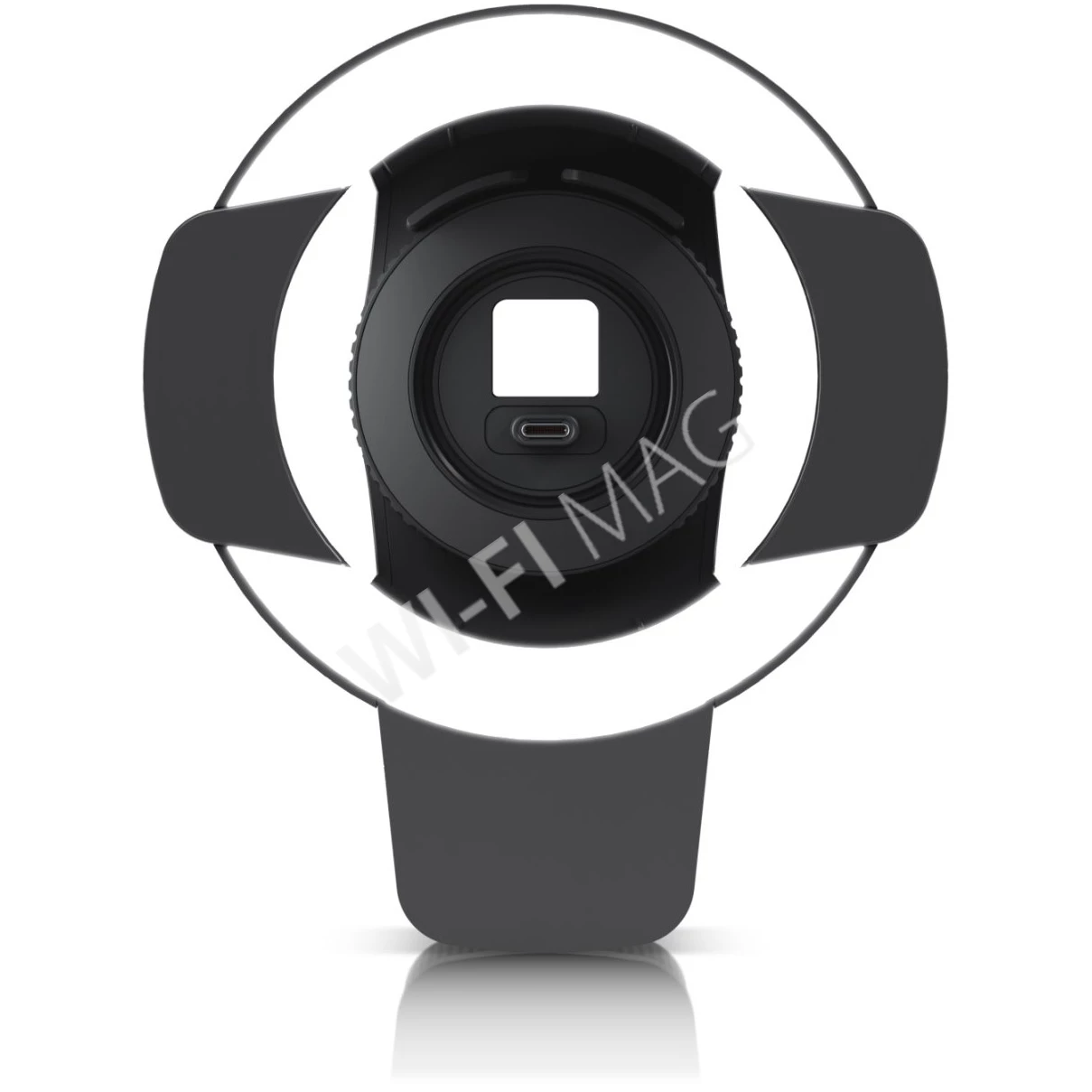 Ubiquiti AI Pro Enhancer, расширитель функционала для AI Pro с радаром, громкоговорителем и ИК-усилителем черного цвета