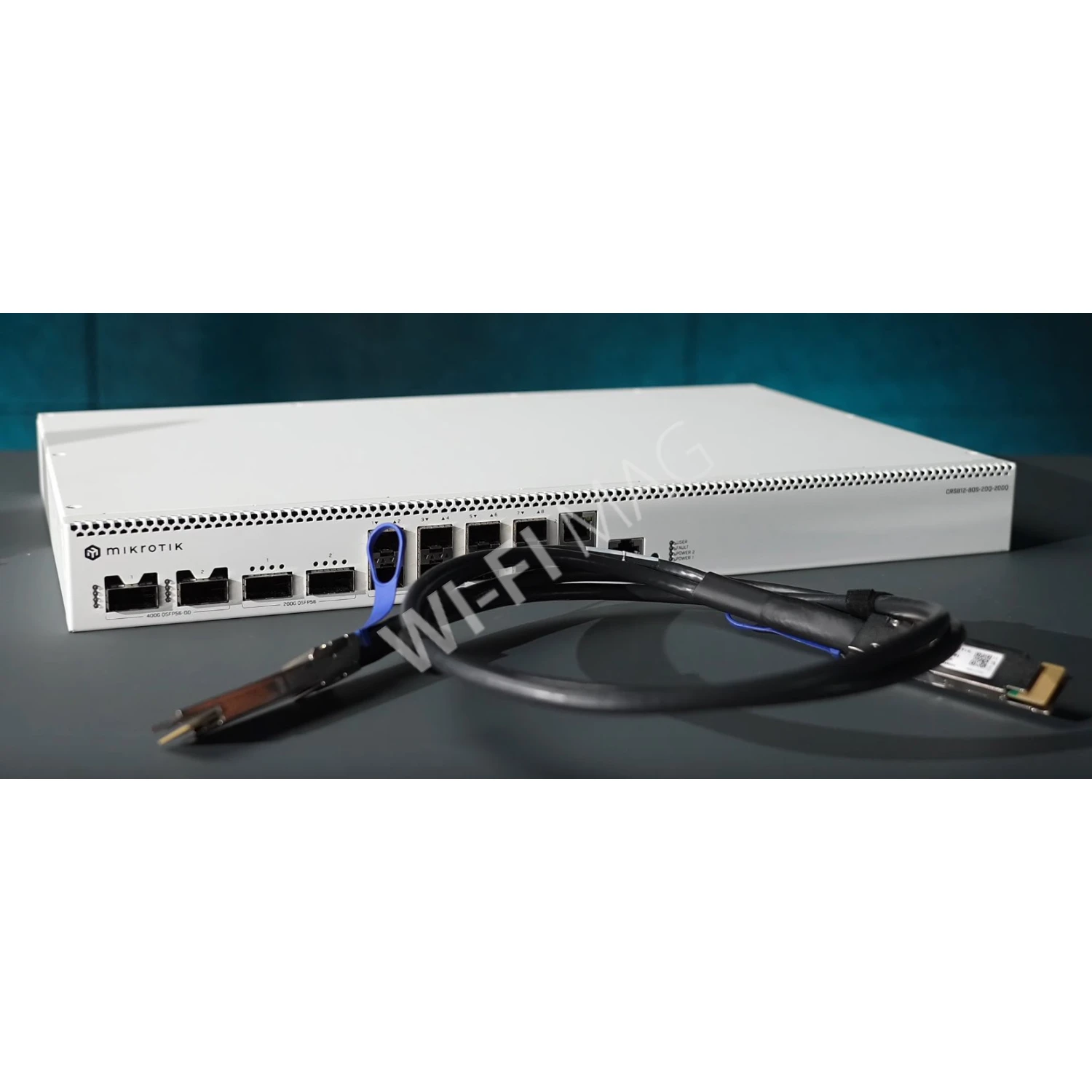 Mikrotik DDQ+DA0001 (1 метр) 400 Gb QSFP-DD, соединительный DAC-кабель