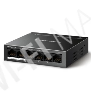 Mercusys MS106LP, неуправляемый 6-портовый коммутатор с 4-мя PoE+ (10/100 Мбит/с)