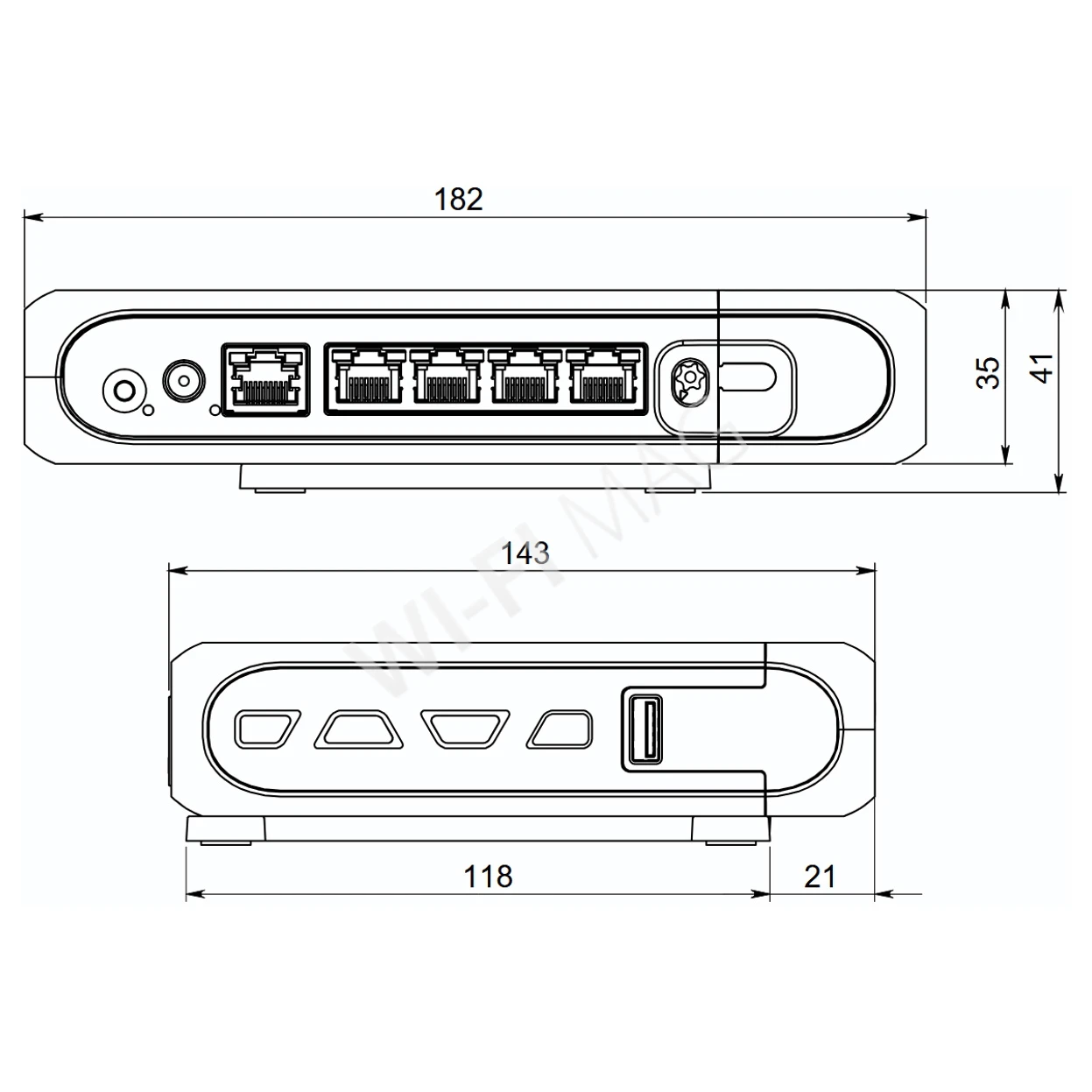Mikrotik RouterBOARD hAP be³ Media, трехдиапазонный маршрутизатор Wi-Fi 7 и медиацентр