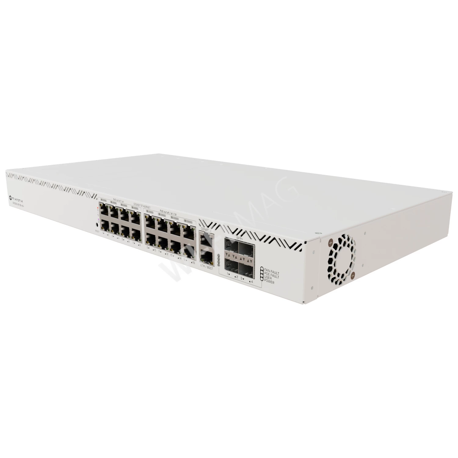 Mikrotik Cloud Router Switch CRS320-8P-8B-4S+RM, коммутатор  PoE++ с функциями маршрутизатора