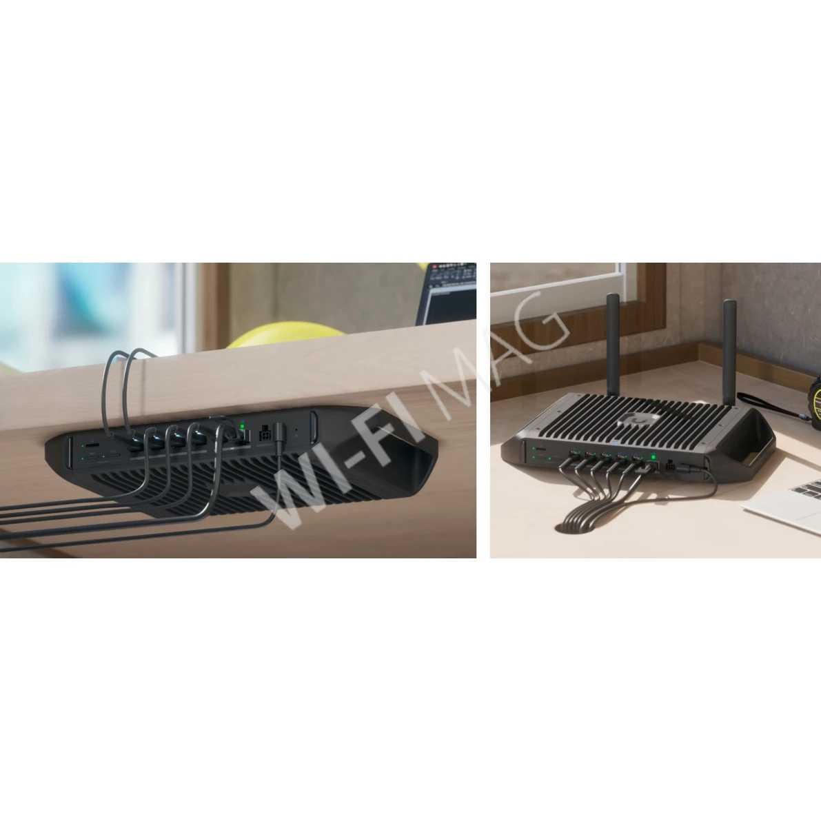 Ubiquiti UniFi Cloud Gateway Industrial, двухдиапазонный маршрутизатор Wi-Fi 7 с поддержкой PoE